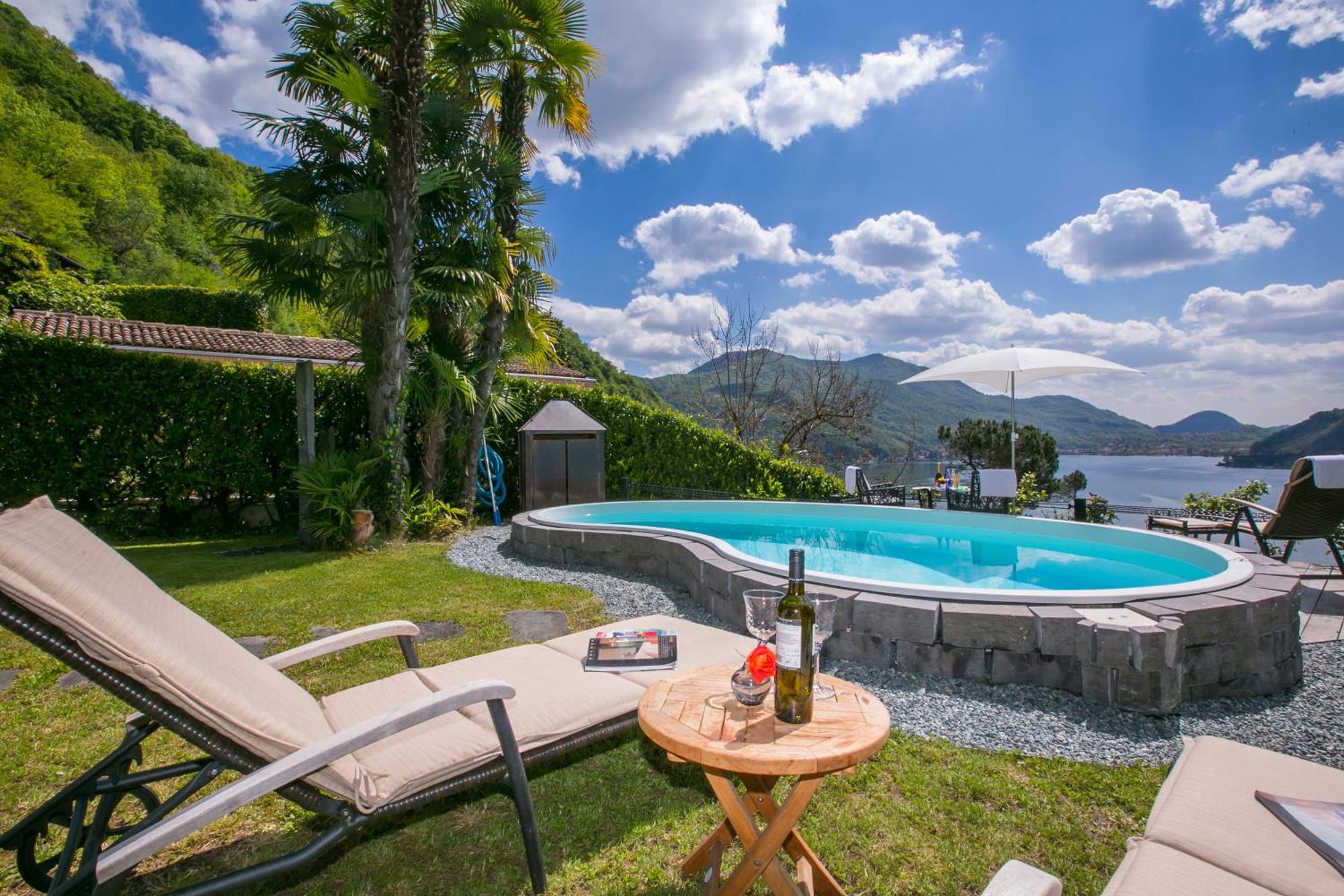 Morcote Magic View - Happy Rentals Extérieur photo