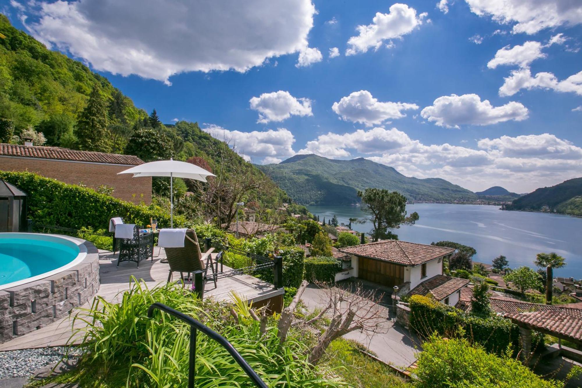 Morcote Magic View - Happy Rentals Extérieur photo