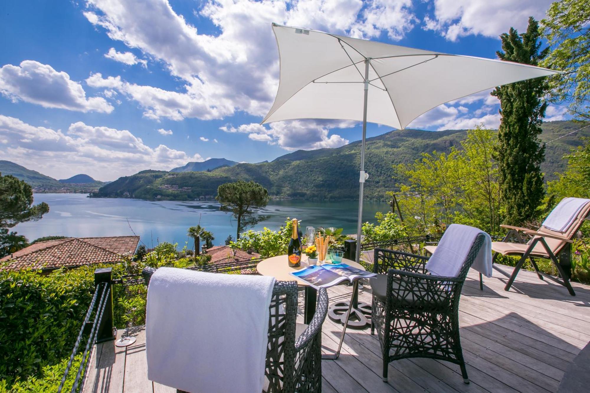 Morcote Magic View - Happy Rentals Extérieur photo