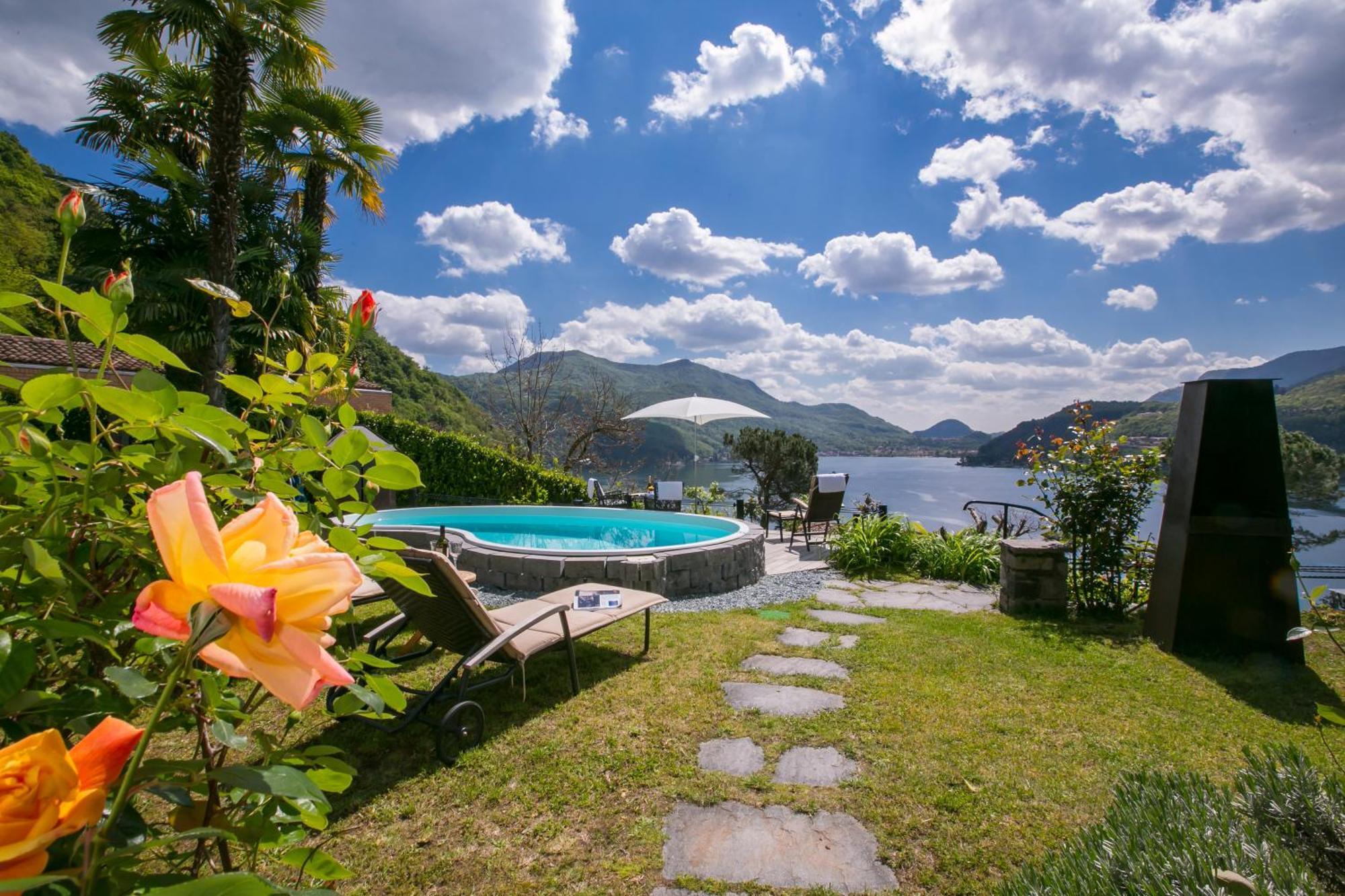 Morcote Magic View - Happy Rentals Extérieur photo